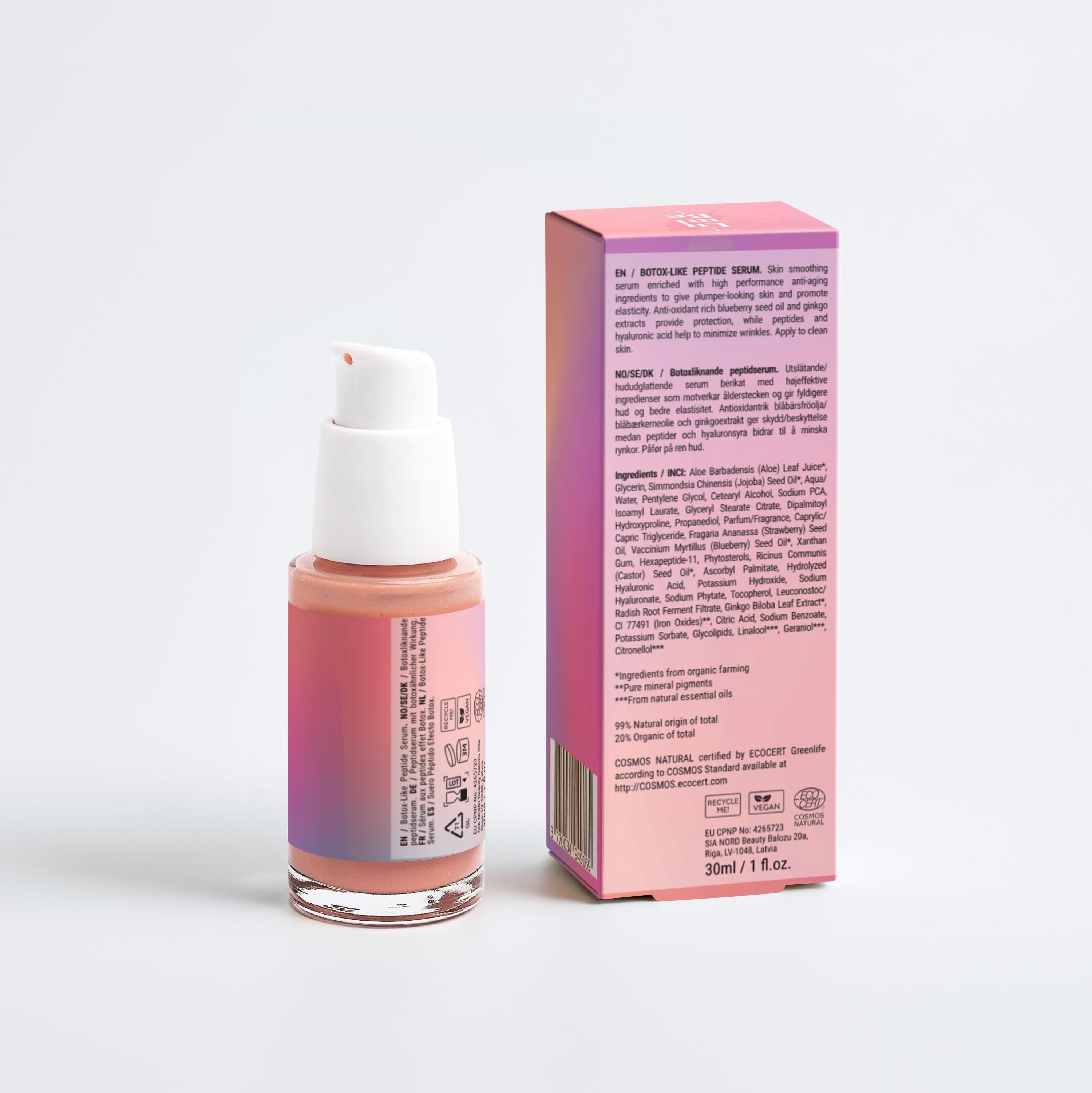 Sérum Peptide Raffermissant - Lissage et Fermeté